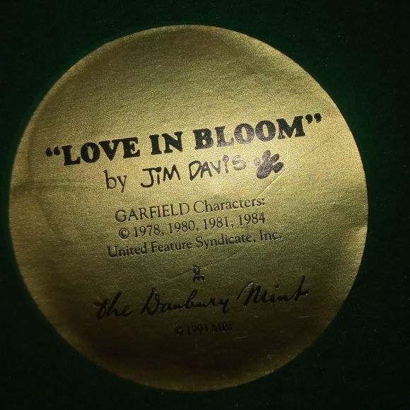 Love In Bloom by Jim Davis, Garfield 1984🪝 - Picture 4 of 4